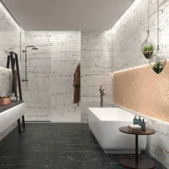 Mozaiek Tegels Dune Reflections Hexagon 29x30.5 Cm Brons/Koper (Prijs Per Matje) -Goedkope Stijl Baden Winkel mozaiek tegels dune reflections hexagon 29x30.5 cm koper sfeer