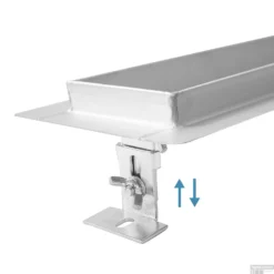 Mat Zwarte RVS Douchegoot Muurflens Met Uitneembaar Sifon Mat Zwart (alle Maten) -Goedkope Stijl Baden Winkel muur design rooster 3 1