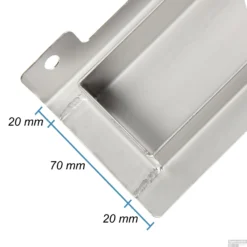 Mat Zwarte RVS Douchegoot Muurflens Met Uitneembaar Sifon Mat Zwart (alle Maten) -Goedkope Stijl Baden Winkel muur design rooster 5 1