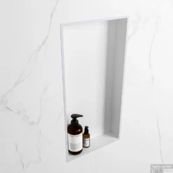 MONDIAZ EASY Nis 59,5x29,5cm In Solid Surface Kleur Cale | Talc. 1 Vak Geschikt Voor In- Of Opbouw -Goedkope Stijl Baden Winkel nis r cale 2 00004 13788763182320