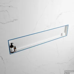 MONDIAZ EASY Nis 149,5x29,5cm In Solid Surface Kleur Jeans | Talc. 1 Vak Geschikt Voor In- Of Opbouw -Goedkope Stijl Baden Winkel nis r jeans 2 00006 13788763182455