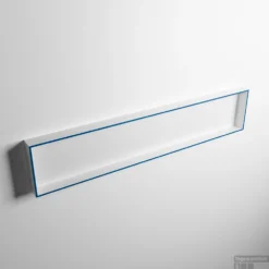 MONDIAZ EASY Nis 149,5x29,5cm In Solid Surface Kleur Jeans | Talc. 1 Vak Geschikt Voor In- Of Opbouw