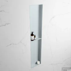 MONDIAZ EASY Nis 89,5x29,5cm In Solid Surface Kleur Clay | Clay. 2 Vakken Geschikt Voor In- Of Opbouw 7 MONDIAZ EASY Nis 89,5x29,5cm In Solid Surface Kleur Clay | Clay. 2 Vakken Geschikt Voor In- Of Opbouw -Goedkope Stijl Baden Winkel nis v clay 2 00009 13788763182653