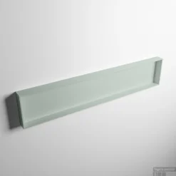 MONDIAZ EASY Nis 149,5x29,5cm In Solid Surface Kleur Greey | Greey. 1 Vak Geschikt Voor In- Of Opbouw