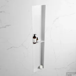 MONDIAZ EASY Nis 89,5x29,5cm In Solid Surface Kleur Talc | Talc. 2 Vakken Geschikt Voor In- Of Opbouw 7 MONDIAZ EASY Nis 89,5x29,5cm In Solid Surface Kleur Talc | Talc. 2 Vakken Geschikt Voor In- Of Opbouw -Goedkope Stijl Baden Winkel nis v talc 2 00009 13163763227463