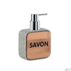 Zeepdispenser Sapho Nora Vrijstaand 200 ML Polyresin Grijs