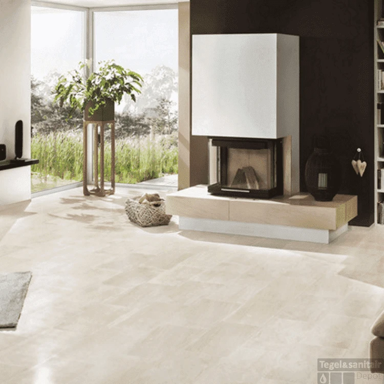 Vloertegel Rak Surface Off White 30X60cm Mat (Doosinhoud 1,08M²) 4 Vloertegel Rak Surface Off White 30X60cm Mat (Doosinhoud 1,08M²) - Afbeelding 2