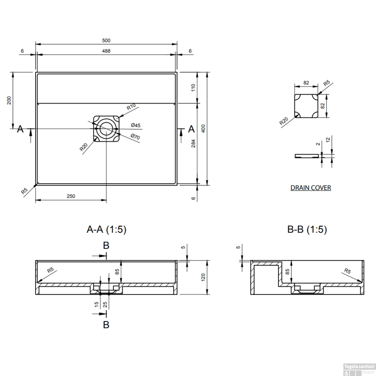 Opbouw Waskom Ideavit Solidbliss 50x40x12 Cm Solid Surface Mat Wit 5 Opbouw Waskom Ideavit Solidbliss 50x40x12 Cm Solid Surface Mat Wit - Afbeelding 3