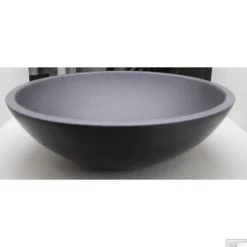 INK Opbouw Waskom Quartz Zonder Kraangat Quartz Zwart -Goedkope Stijl Baden Winkel opbouw waskom ink jazz large zonder kraangat shop