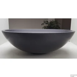 INK Opbouw Waskom Quartz Zonder Kraangat Quartz Zwart -Goedkope Stijl Baden Winkel opbouw waskom ink jazz large zonder kraangat shop2