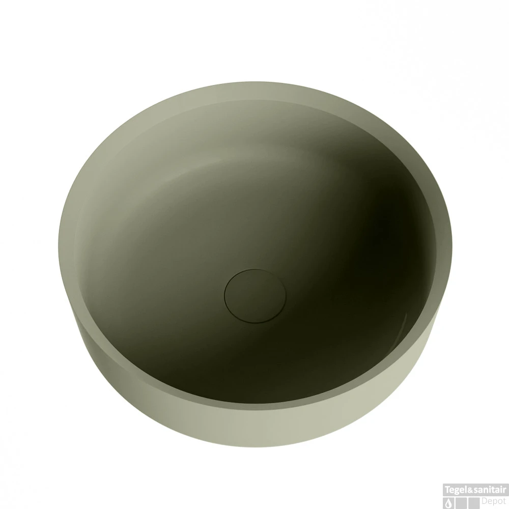 MONDIAZ COSS Waskom Solid Surface 36cm Kleur Army / Army 4 MONDIAZ COSS Waskom Solid Surface 36cm Kleur Army / Army - Afbeelding 2
