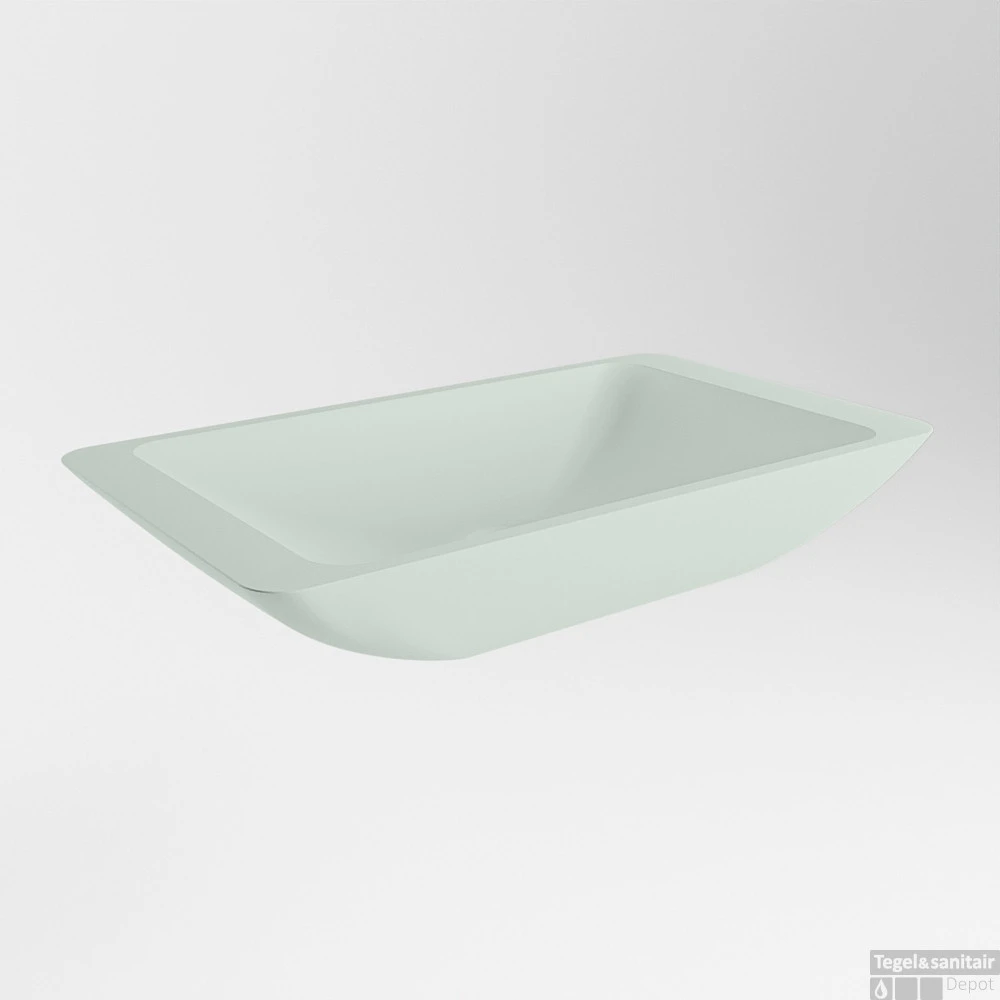 MONDIAZ TOPI Waskom Solid Surface 60cm Kleur Greey / Greey 5 MONDIAZ TOPI Waskom Solid Surface 60cm Kleur Greey / Greey - Afbeelding 3