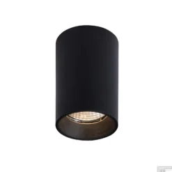 Opbouwspot Boss & Wessing Delilah 7.2x11 Cm Dim To Warm Zwart