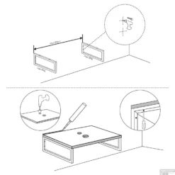 Ophangbeugel Differnz 2x23x15 Cm Chroom (per 2 Stuks) 7 Ophangbeugel Differnz 2x23x15 Cm Chroom (per 2 Stuks) -Goedkope Stijl Baden Winkel ophangbeugel differnz 2x23x15 cm chroom per stuk detail