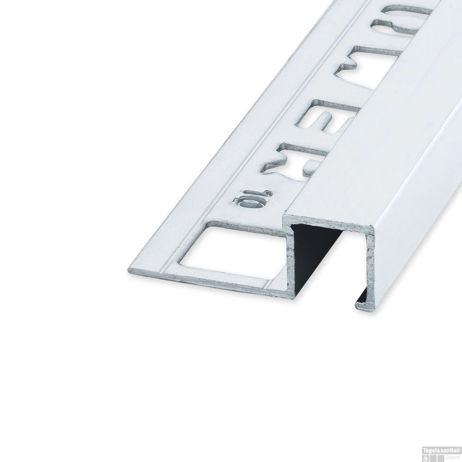 Tegelprofiel QUTEX Ox Vierkant RVS Gepolijst 10 X 2700mm 3 Tegelprofiel QUTEX Ox Vierkant RVS Gepolijst 10 X 2700mm