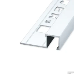 Tegelprofiel QUTEX Ox Vierkant Aluminium Hoogglans 10 X 2700mm