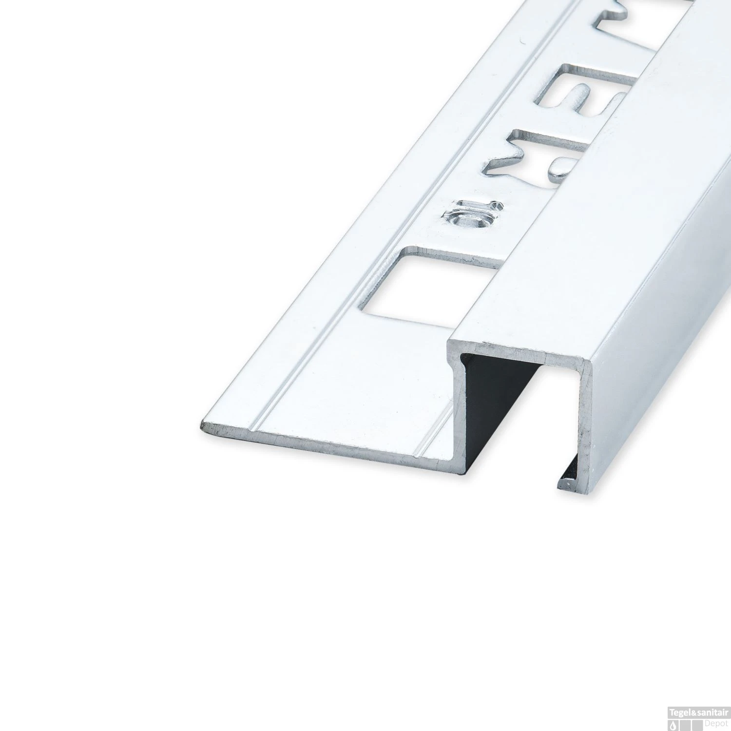 Tegelprofiel QUTEX Ox Vierkant Aluminium Hoogglans 10 X 2700mm 3 Tegelprofiel QUTEX Ox Vierkant Aluminium Hoogglans 10 X 2700mm