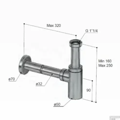 Wastafel Sifon Hotbath Cobber Rond Verouderd Messing -Goedkope Stijl Baden Winkel p035ab wastafel sifon hotbath cobber rond verouderd messing tech
