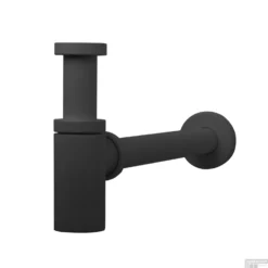 Wastafel Sifon Hotbath Cobber Rond Mat Zwart