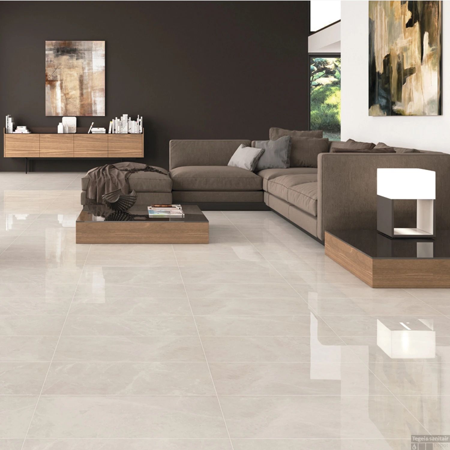 Mozaïektegel Cristacer Palladium Bianco 33.3x33.3cm (Per M2) 4 Mozaïektegel Cristacer Palladium Bianco 33.3x33.3cm (Per M2) - Afbeelding 2