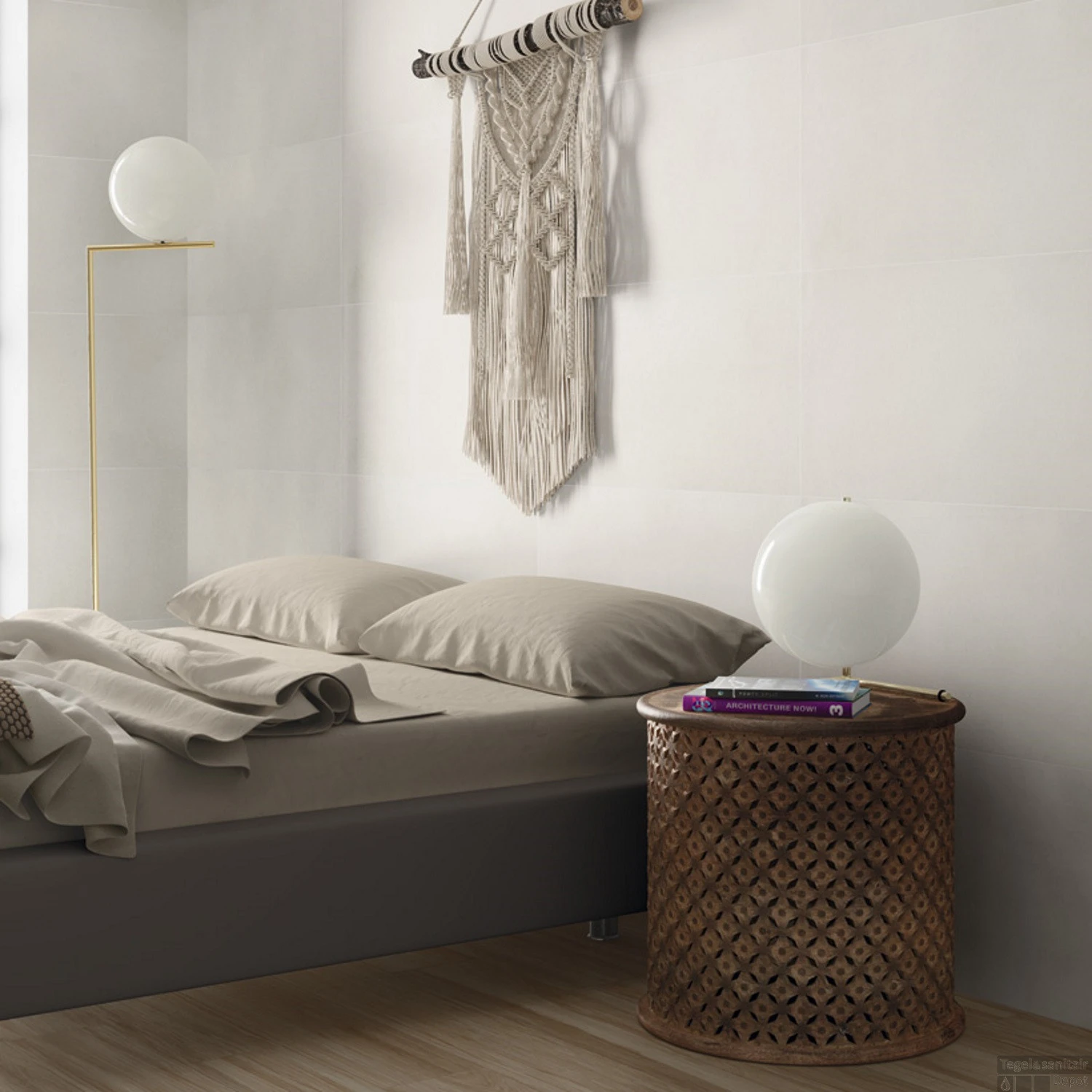 Mozaiek Cristacer Piemonte Bianco 30x30 Cm (Per M2) 4 Mozaiek Cristacer Piemonte Bianco 30x30 Cm (Per M2) - Afbeelding 2