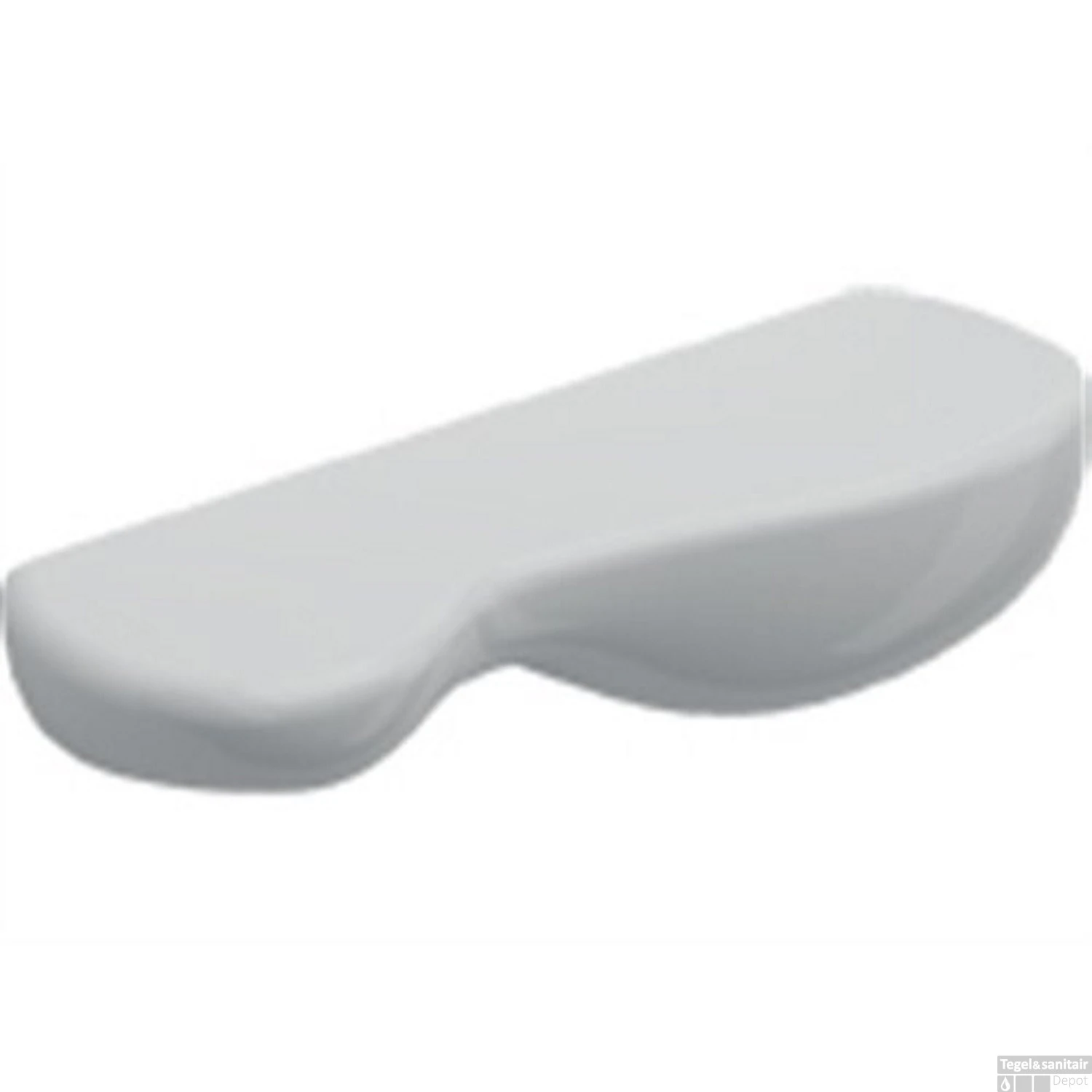 Planchet Clou Cliff 19cm Keramiek Glans Wit 8 Planchet Clou Cliff 19cm Keramiek Glans Wit - Afbeelding 6