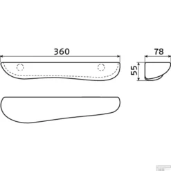 Planchet Clou Cliff 36cm Keramiek Glans Oranje -Goedkope Stijl Baden Winkel planchet clou cliff 36cm keramiek glans oranje tech