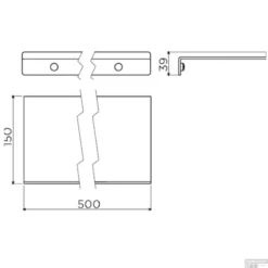 Planchet Clou Fold 50 X 3,9 Cm Chroom 5 Planchet Clou Fold 50 X 3,9 Cm Chroom -Goedkope Stijl Baden Winkel planchet clou fold 50 x 3 9 cm chroom tech 4