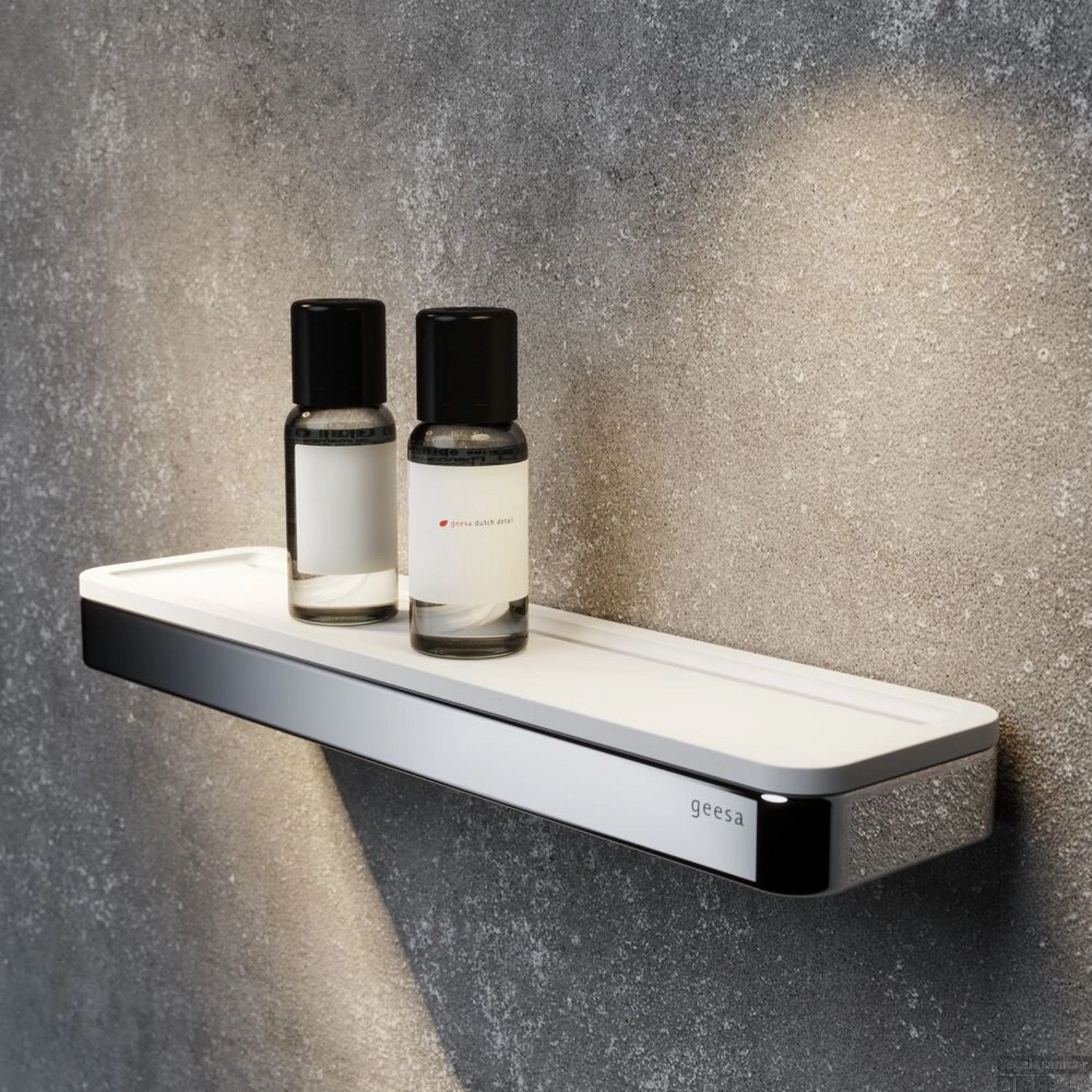 Planchet Geesa Frame 26 Cm Wit Chroom 3 Planchet Geesa Frame 26 Cm Wit Chroom