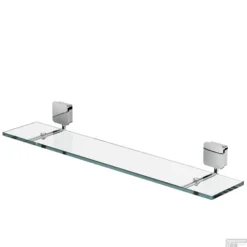 Planchet Geesa Topaz Met Glas En Muurbeugel Chroom