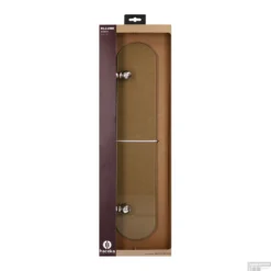 Planchet Haceka Allure Glas 60 Cm Geborsteld RVS Look 6 Planchet Haceka Allure Glas 60 Cm Geborsteld RVS Look -Goedkope Stijl Baden Winkel planchet haceka allure glas 60 cm geborsteld rvs look sfeer