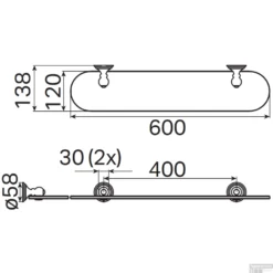 Planchet Haceka Allure Glas 60 Cm Geborsteld RVS Look 7 Planchet Haceka Allure Glas 60 Cm Geborsteld RVS Look -Goedkope Stijl Baden Winkel planchet haceka allure glas 60 cm geborsteld rvs look tec