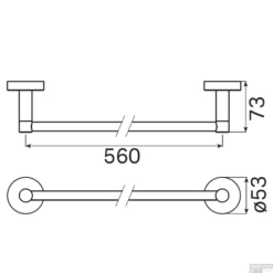 Planchet Haceka Kosmos 60 Cm Geborsteld Koper -Goedkope Stijl Baden Winkel planchet haceka kosmos 60 cm geborsteld grafiet tec 1 1