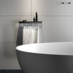 Planchet Met Handdoekrek Geesa Frame 42 Cm Zwart 10 Planchet Met Handdoekrek Geesa Frame 42 Cm Zwart -Goedkope Stijl Baden Winkel planchet met handdoekrek geesa frame 42 cm zwart sfeer 2