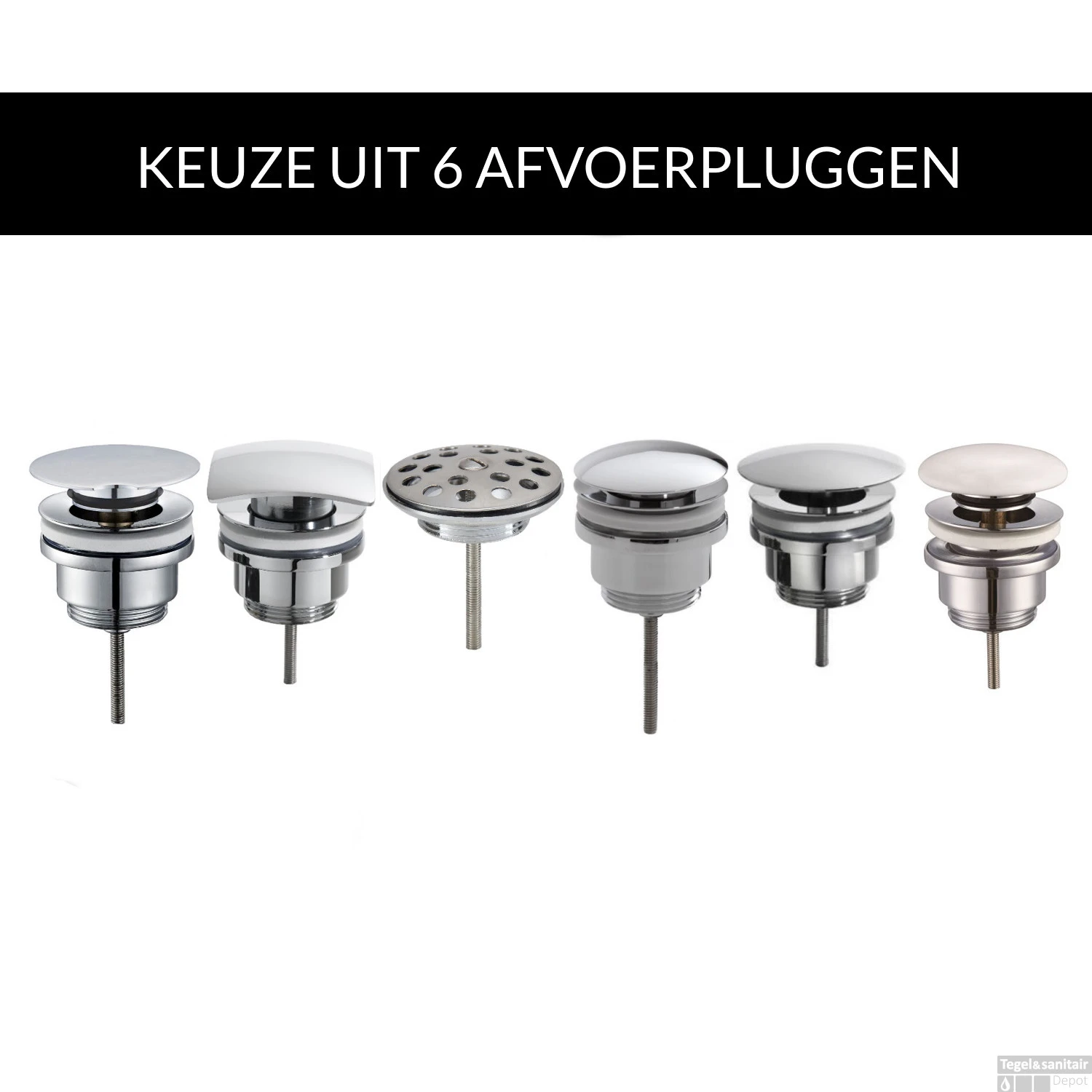 Waskomset BWS Rond 26x12 Cm Keramiek Glanzend Wit / Chroom (inclusief Kraan, Afvoer En Sifon) 6 Waskomset BWS Rond 26x12 Cm Keramiek Glanzend Wit / Chroom (inclusief Kraan, Afvoer En Sifon) - Afbeelding 4