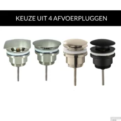 Waskomset BWS Rond 26x12 Cm Keramiek Mat Zwart / RVS (inclusief Kraan, Afvoer En Sifon) 10 Waskomset BWS Rond 26x12 Cm Keramiek Mat Zwart / RVS (inclusief Kraan, Afvoer En Sifon) -Goedkope Stijl Baden Winkel plg0271104setrvs waskomset bws rond 26x12 cm keramiek mat zwart rvs inclusief kraan afvoer en sifon 4