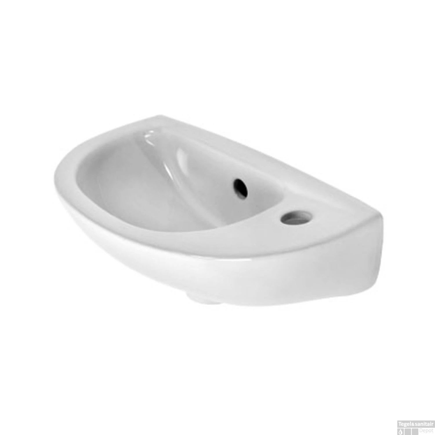 Plieger Compact Fontein 42x22 Cm Wit 3 Plieger Compact Fontein 42x22 Cm Wit