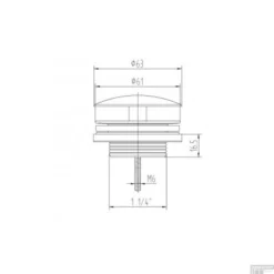 Fontein Afvoerplug 5/4 Low Chroom 5 Fontein Afvoerplug 5/4 Low Chroom -Goedkope Stijl Baden Winkel plug tech