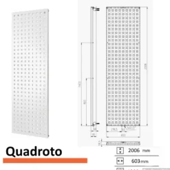Designradiator Quadroto 2006 X 603 Mm Pergamon