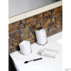 Goedkope Stijl Baden Winkel -Goedkope Stijl Baden Winkel ra1102 zeephouder sapho rainbow vrijstaand 11x7x3 cm kunststof wit 4 1