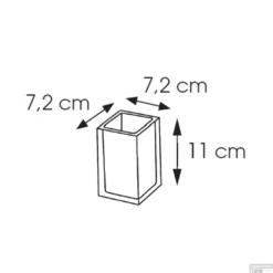Tandenborstelhouder Sapho Rainbow Vrijstaand 11x7.2 Cm Kunststof Wit -Goedkope Stijl Baden Winkel ra9802 tandenborstelhouder sapho rainbow vrijstaand 11x7.2 cm kunststof wit 5