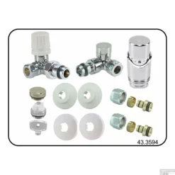 Radiator Aansluitset Wiesbaden Axiaal Chroom ( Voor Zij-aansluiting) 9 Radiator Aansluitset Wiesbaden Axiaal Chroom ( Voor Zij-aansluiting) -Goedkope Stijl Baden Winkel radiator aansluitset wiesbaden axiaal chroom shop