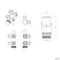 Radiatorkraan Onderblok Boss & Wessing Haaks Wit -Goedkope Stijl Baden Winkel radiatorkraan onderblok boss wessing remy haaks wit tech