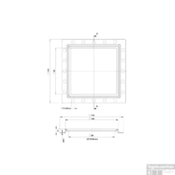 Renovatievloerput Rooster Aquaberg Met 1 Aansluiting 10x10x0.8 Cm RVS -Goedkope Stijl Baden Winkel renovatievloerput rooster aquaberg met 1 aansluiting 10x0.8 cm rvs tech