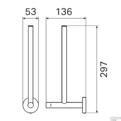 Reserverolhouder Haceka Kosmos Geborsteld Grafiet 9 Reserverolhouder Haceka Kosmos Geborsteld Grafiet -Goedkope Stijl Baden Winkel reserverolhouder haceka kosmos geborsteld grafiet tec