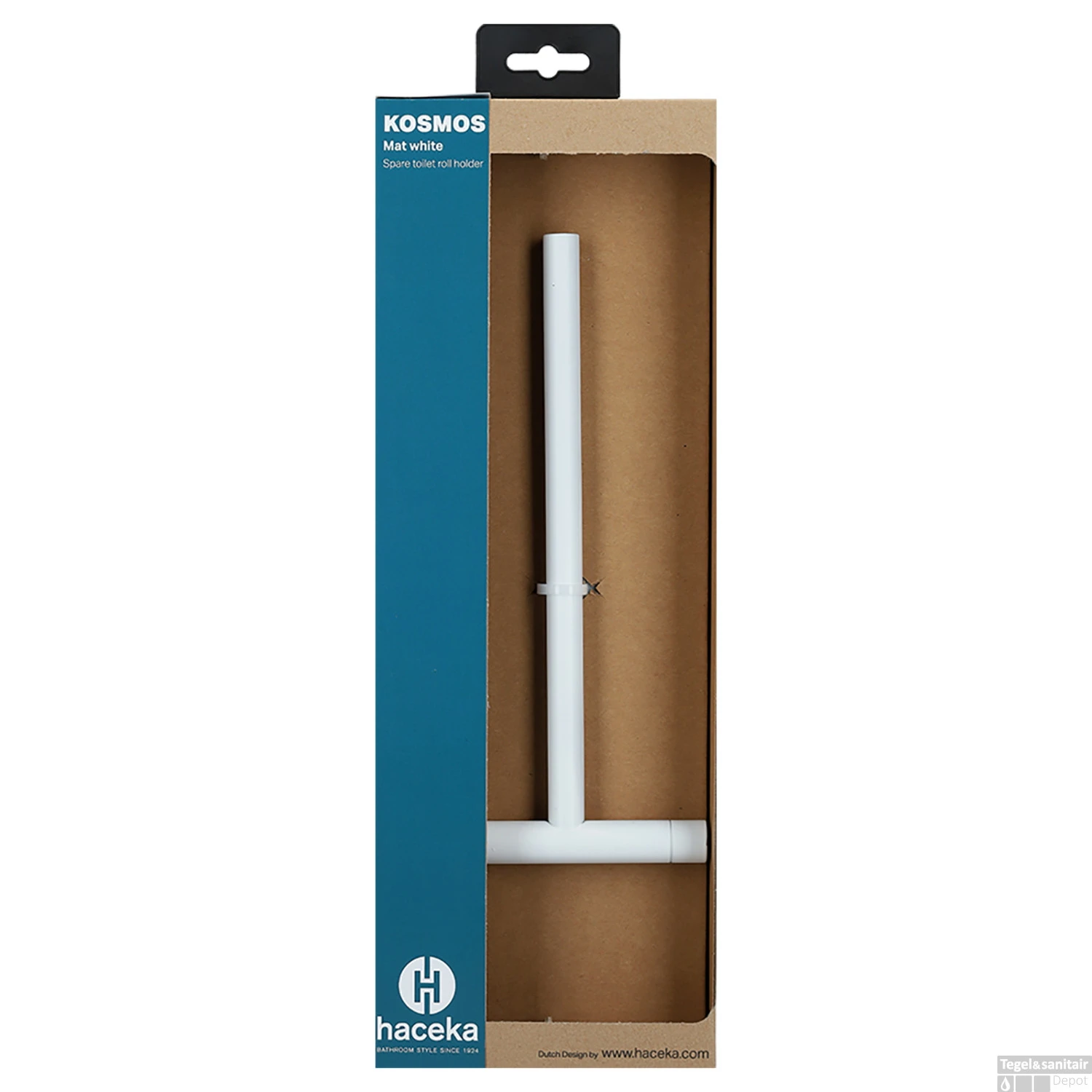 Reserverolhouder Haceka Kosmos Mat Wit 6 Reserverolhouder Haceka Kosmos Mat Wit - Afbeelding 4