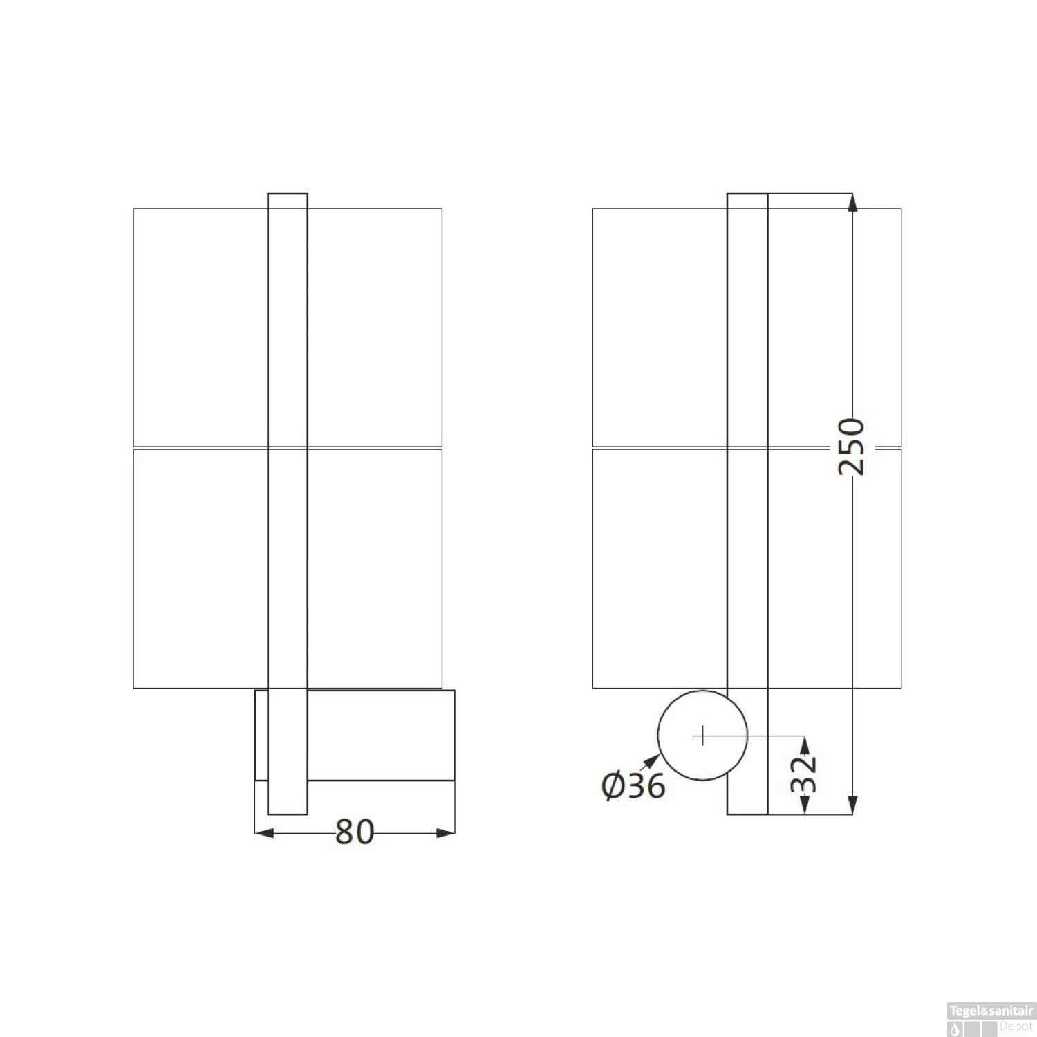 Reserverolhouder Herzbach Aurel Wandbevestiging Verchroomd Messing 4 Reserverolhouder Herzbach Aurel Wandbevestiging Verchroomd Messing - Afbeelding 2