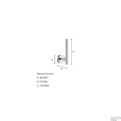 Reserverolhouder Smedbo Home 4,8x6,5x14 Cm Chroom 5 Reserverolhouder Smedbo Home 4,8x6,5x14 Cm Chroom -Goedkope Stijl Baden Winkel reserverolhouder smedbo home 4 8x6 5x14 cm chroom tech