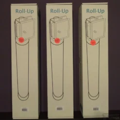ROLL UP Inbouw Toiletrolhouder Voor 6 Rollen Geborsteld RVS -Goedkope Stijl Baden Winkel roll up etsero geborsteld rvs box