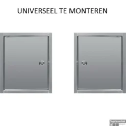 ROLL UP Inbouw Toiletrolhouder Voor 6 Rollen Geborsteld RVS -Goedkope Stijl Baden Winkel roll up etsero geborsteld rvs universeel